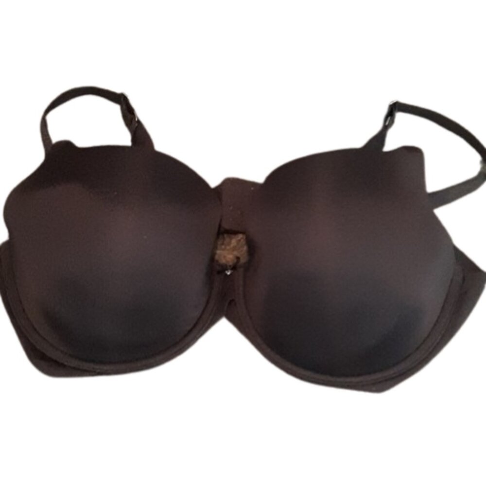 Victoria's Secret Underwire Lined Demi Bra Black Size 38D